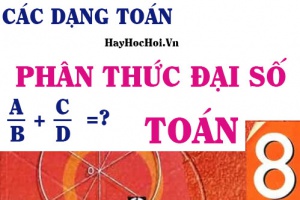 Các dạng toán về Phân thức Đại số và bài tập vận dụng (đầy đủ, dễ hiểu) Toán 8
